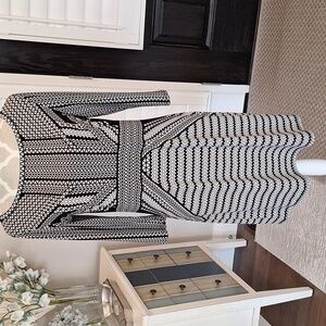 Max studio Geo print MIDI dress.[M]